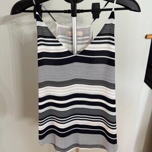 Loft Striped Racer Back Cami